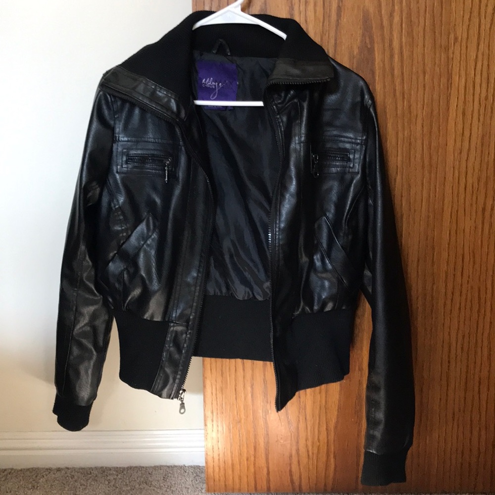 Miley Cyrus Pleather Jacket